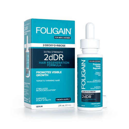 FOLIGAIN 2dDR Серум за регенерация на косата ( 60 ml) FOLIGAIN HAARNEUWUCHS DHT BLOCKER SERUM mit 12% Trichogen® (2 oz) 60 ml - Image 1