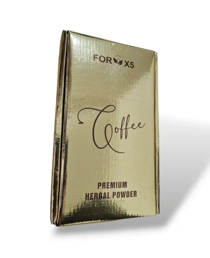 FORX5 Kräuterkaffee – Verpackung mit 60 Portionsbeuteln